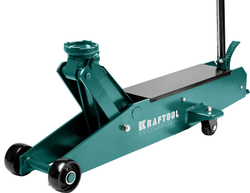 KRAFTOOL HIGH-LIFT, 10 т, 160 - 560 мм, для тяжелой техники, подкатной домкрат (43455-10)