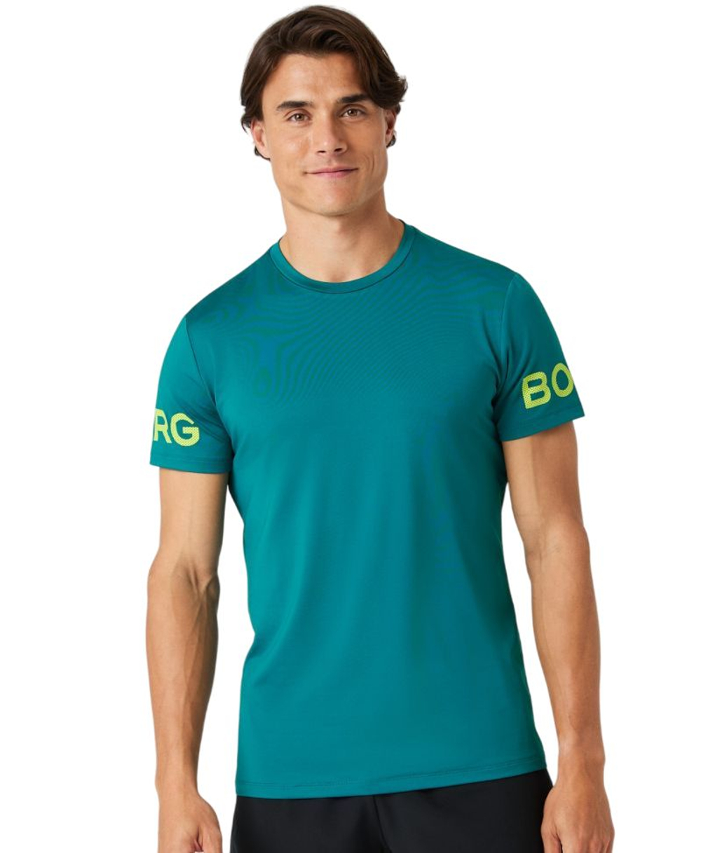 Мужская футболка Bj_rn Borg - shaded spruce