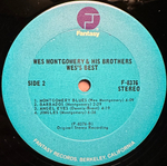 Wes Montgomery And His Brothers - Wes' Best (США 1967г.)