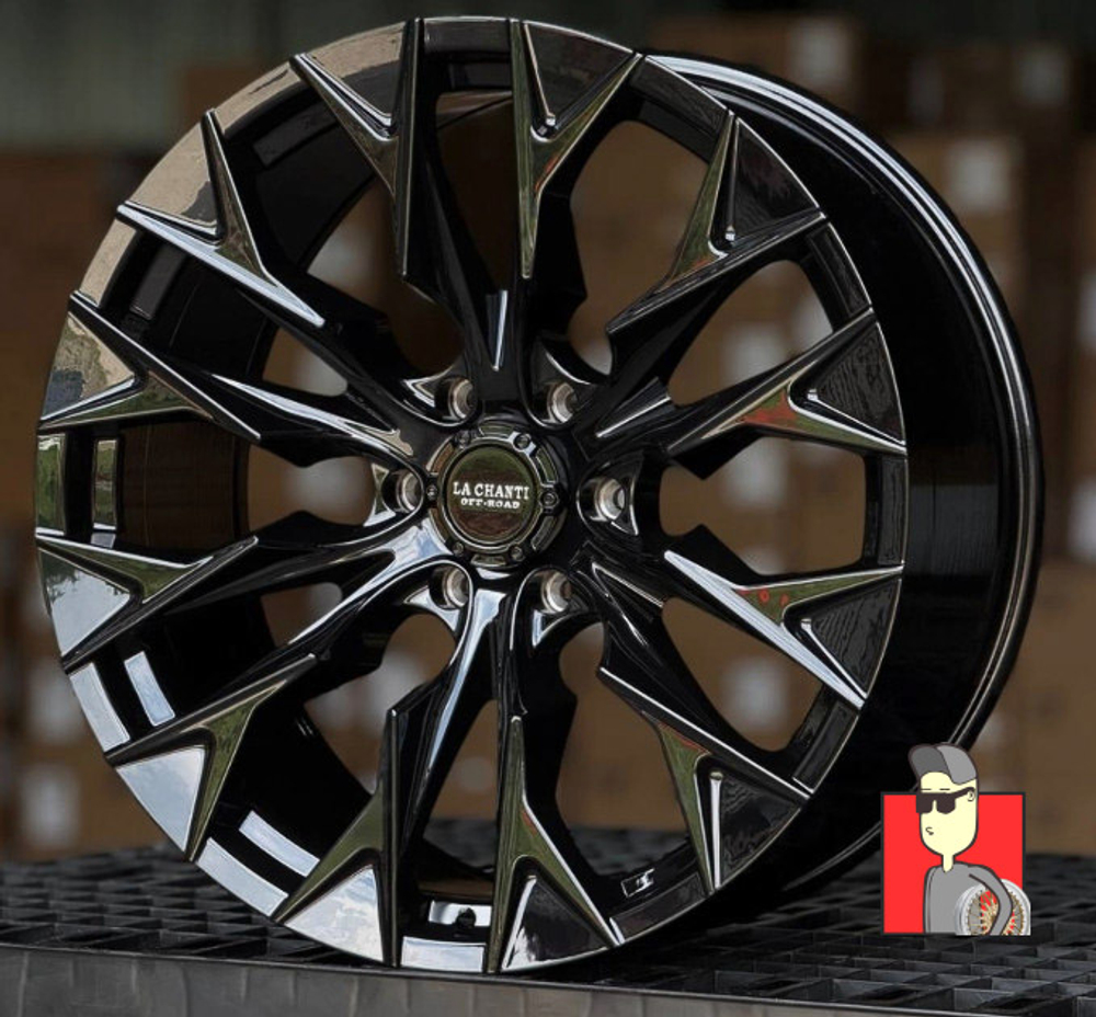 Комплект дисков Fuel Flame 22x10 et18 6x139.7