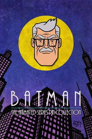 Металлический пин «Batman The Animated Series Comissioner Gordon»