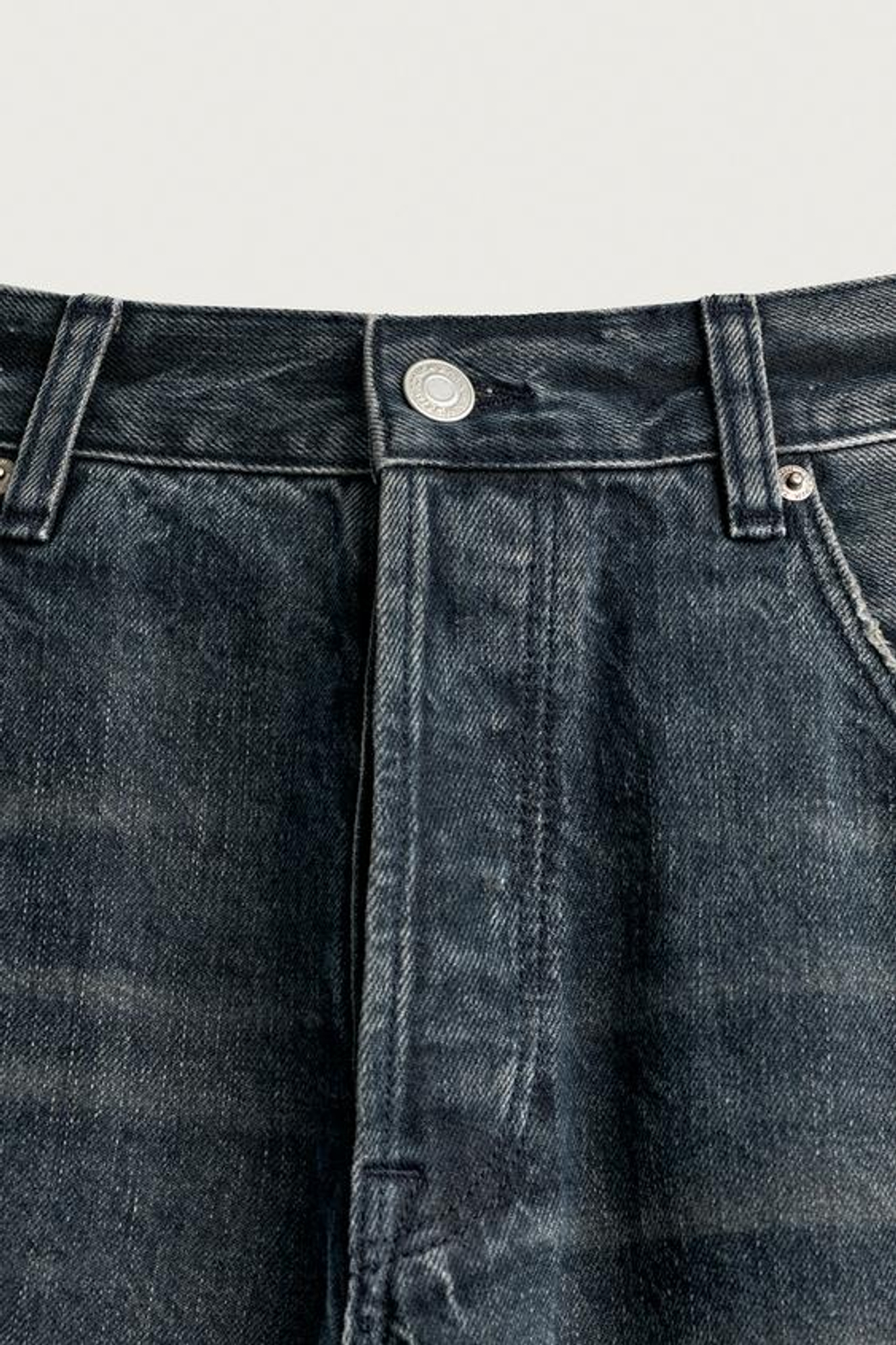 ZARA ДЖИНСЫ LOOSE FIT С ПОВОРОТНЫМИ ШВАМИ, СИНИЙ