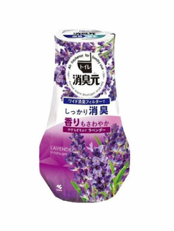 KOBAYASHI Shoshugen for Toilet Lavender Жидкий дезодорант для туалета, с ароматом лаванды, 400мл. 1/16