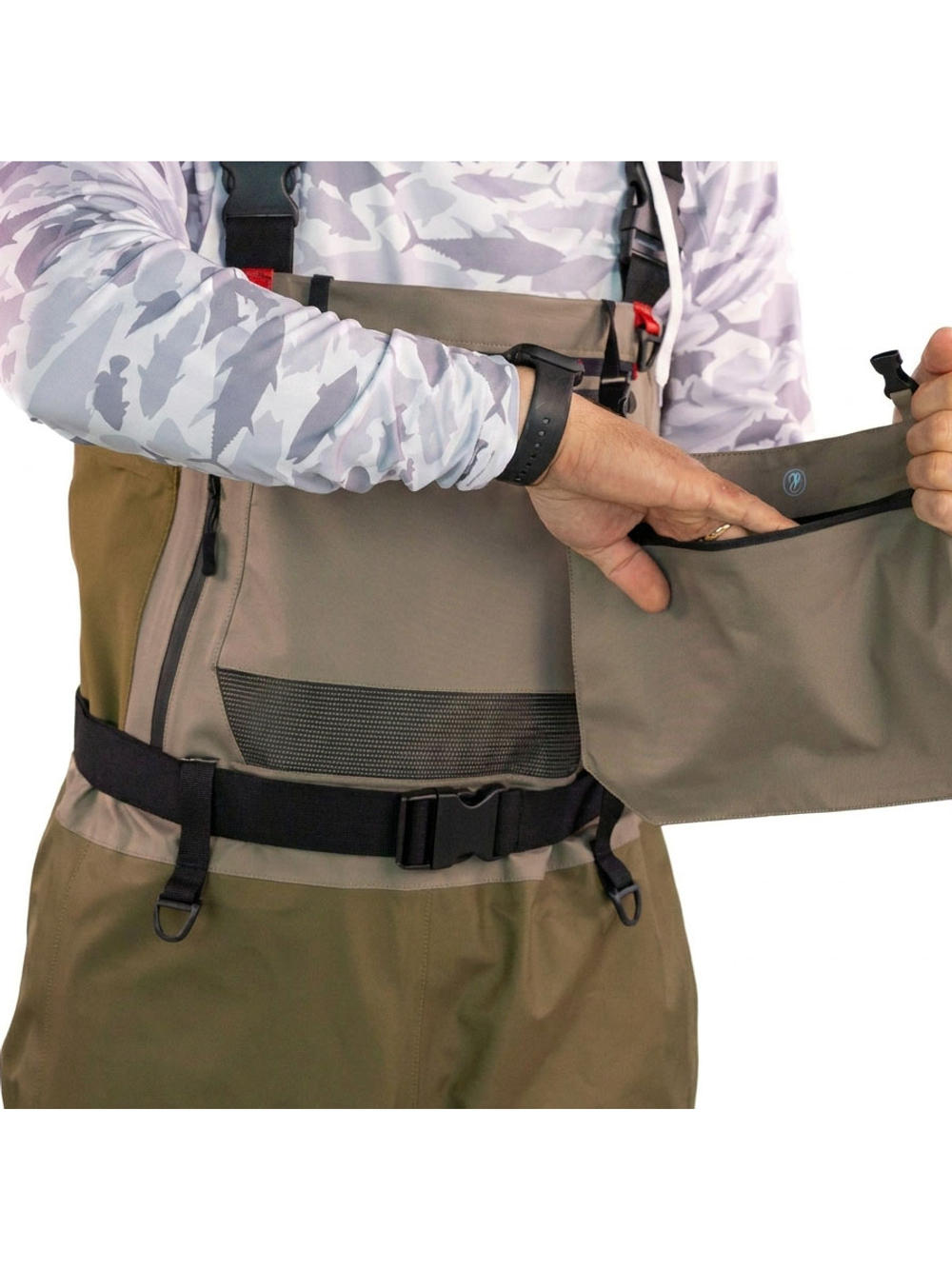 Вейдерсы забродники для рыбалки HIGASHI Pro Guide w/boot (резиновая подошва) XXXL