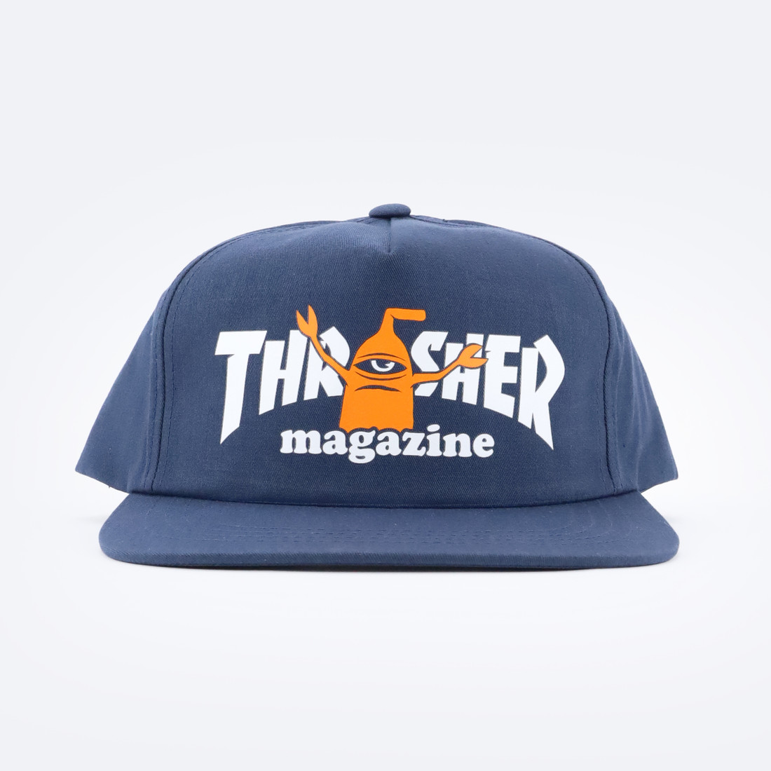 Купить Кепка Thrasher x Toy Machine Sect Snapback (navy)