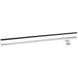 Комплект ЭРА TR-SET-200-1PT-PC BK шинопровод однофазный с профилем для натяжного потолка 2м черный | Однофазный шинопровод и аксессуары