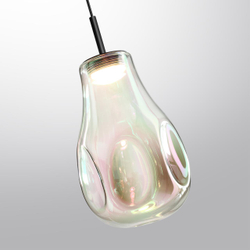 5098/4LB PENDANT ODL25 365 черный/бензиновый/металл/стекло Подвес LED 4W 4000K 388Лм NAVE