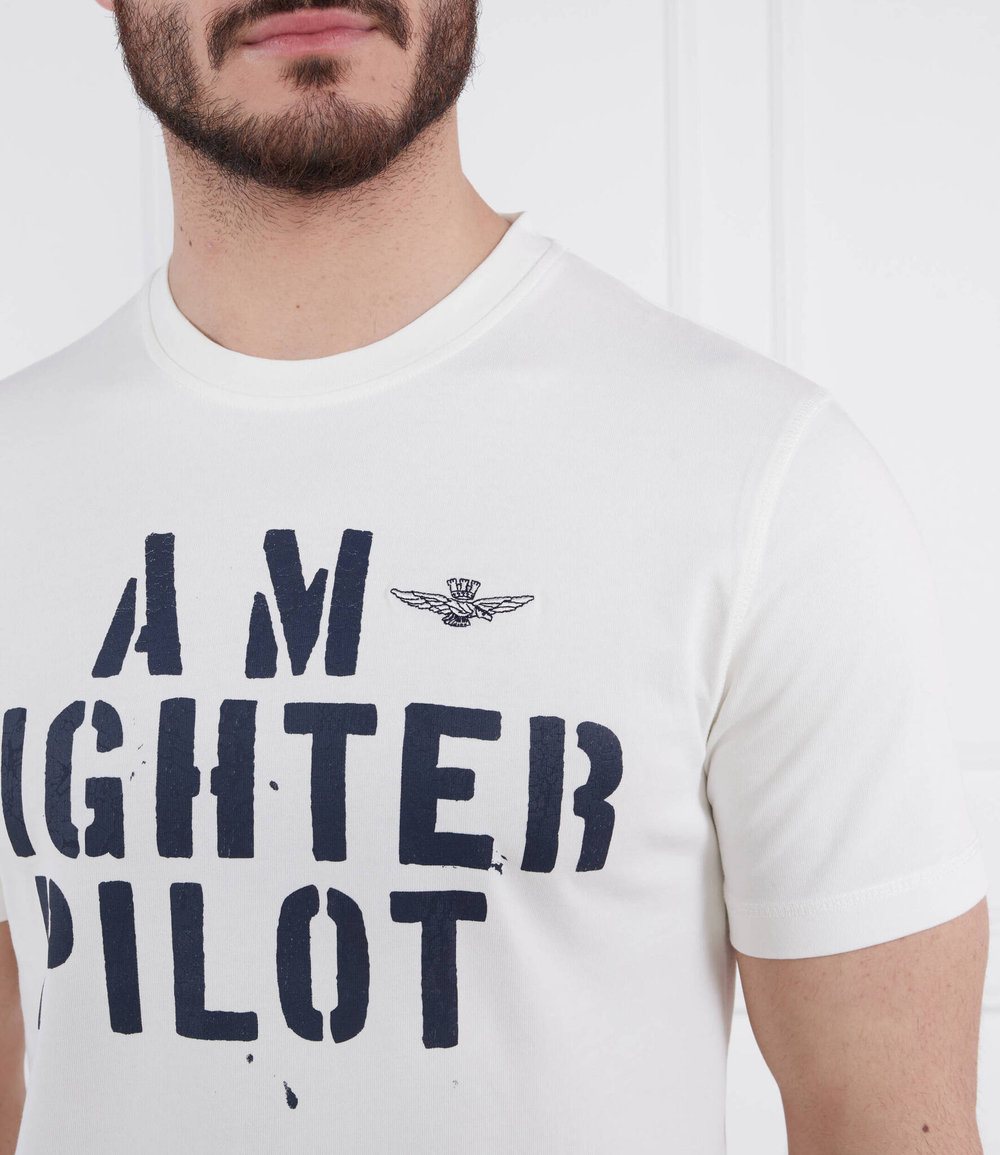 Футболка Aeronautica Militare - белый(TS2051J565)