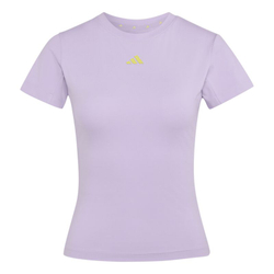 Женская теннисная футболка Adidas 3 Stripes - power purple