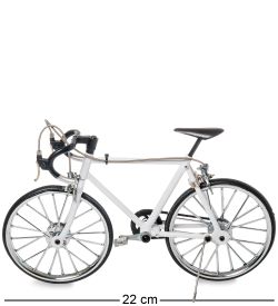 VL-19/4 Фигурка-модель 1:10 Велосипед гоночный «Roadbike» белый