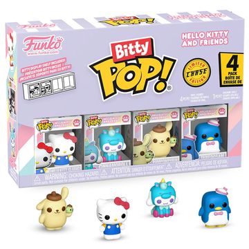 Фигурка Funko Bitty POP! Hello Kitty And Friends HK+Cinnamoroll+Pompompurin+Chase (1 of 4) 4PK 85713
