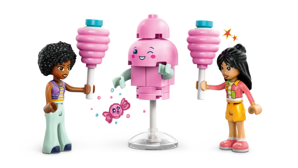 Конструктор LEGO Friends 42643 Подставка для сладкой ваты и скутер
