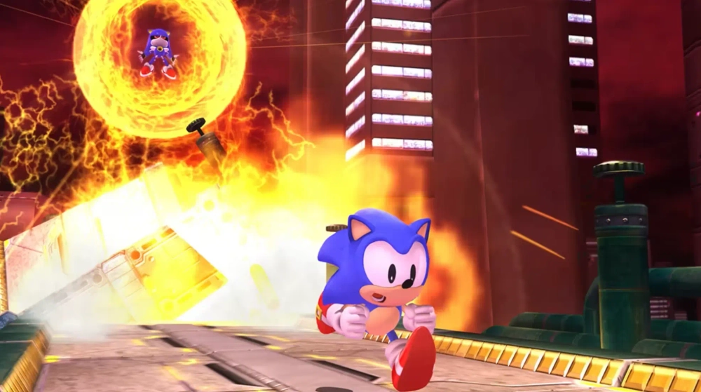 Sonic x Shadow Generations Day One Edition (диск для PS4, интерфейс и субтитры на русском языке)