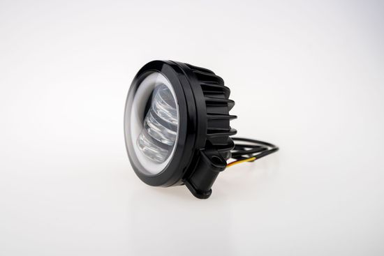 Светодиодная противотуманная фара 40W + 5W DRL (белая)