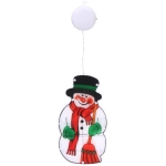 Фигура светодиодная «Снеговичок» 14*25 см (батарейки 3 ААА), 1 режим