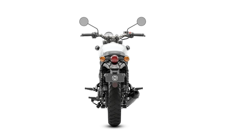 Royal Enfield Hunter 350 Dapper White