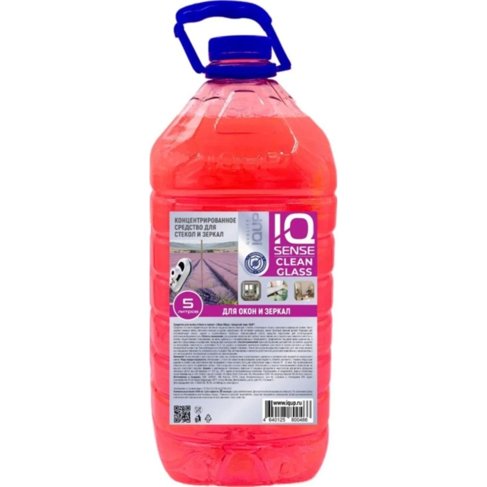 Средство для мытья стёкол и зеркал IQUP Clean Glass 5 л