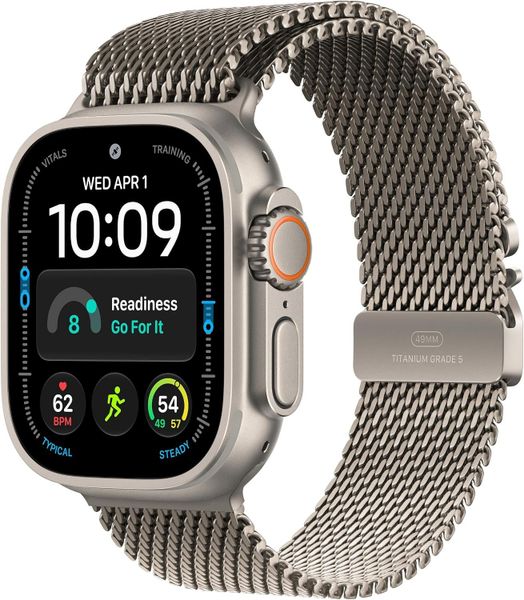 Умные часы Apple Watch Ultra 4 49 мм Natural Titanium Case with Milanese Loop (L) Натуральный титан | Natural