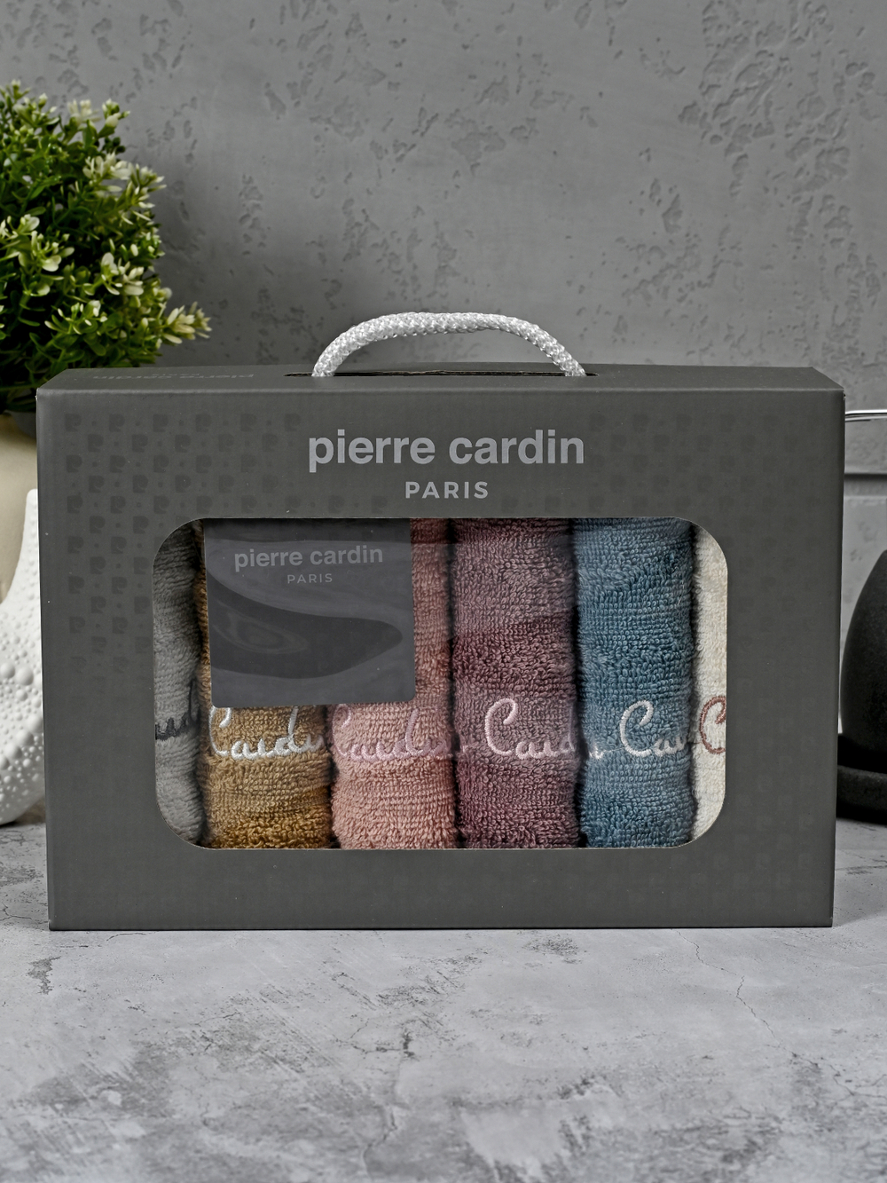HAV00221 Набор полотенец для рук PIERRE CARDIN HOME из 6пр HARMONY 30х50
