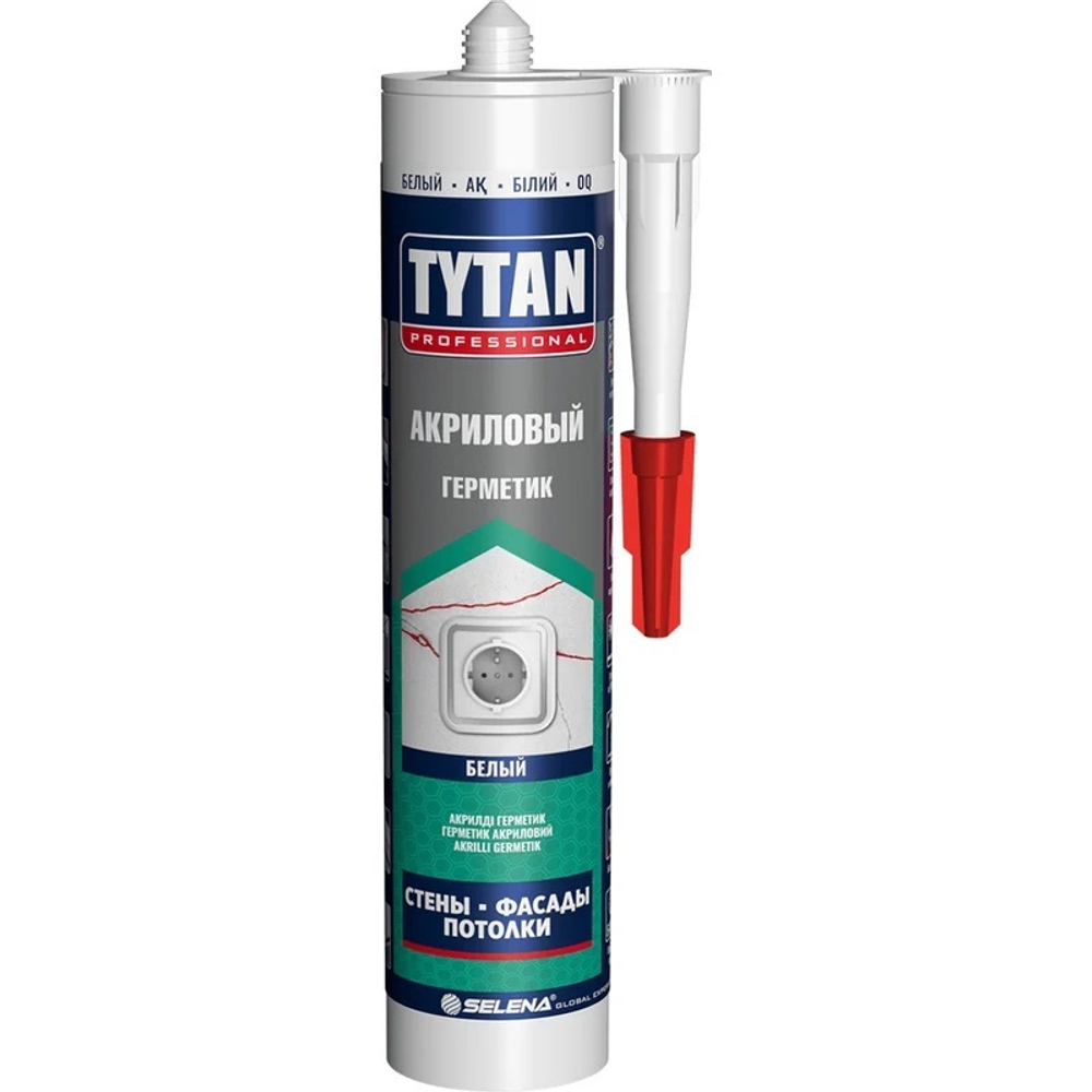 Герметик акриловый Tytan Professional белый 280 мл