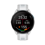 Умные часы Garmin Forerunner 165 Music, 43mm, Music Mist Gray/Whitestone (010-02863-31)