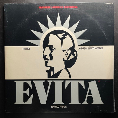 Evita - Andrew Lloyd Webber And Tim Rice ‎2LP (Япония 1982г.)