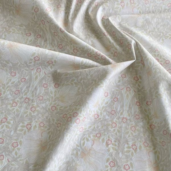 Pimpernel #1, салатово-бежевый, Моррис, отрез 50 см. 100% хлопок Handmade Fabrics 4