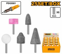 Набор шарошек абразивных INGCO AKB0502