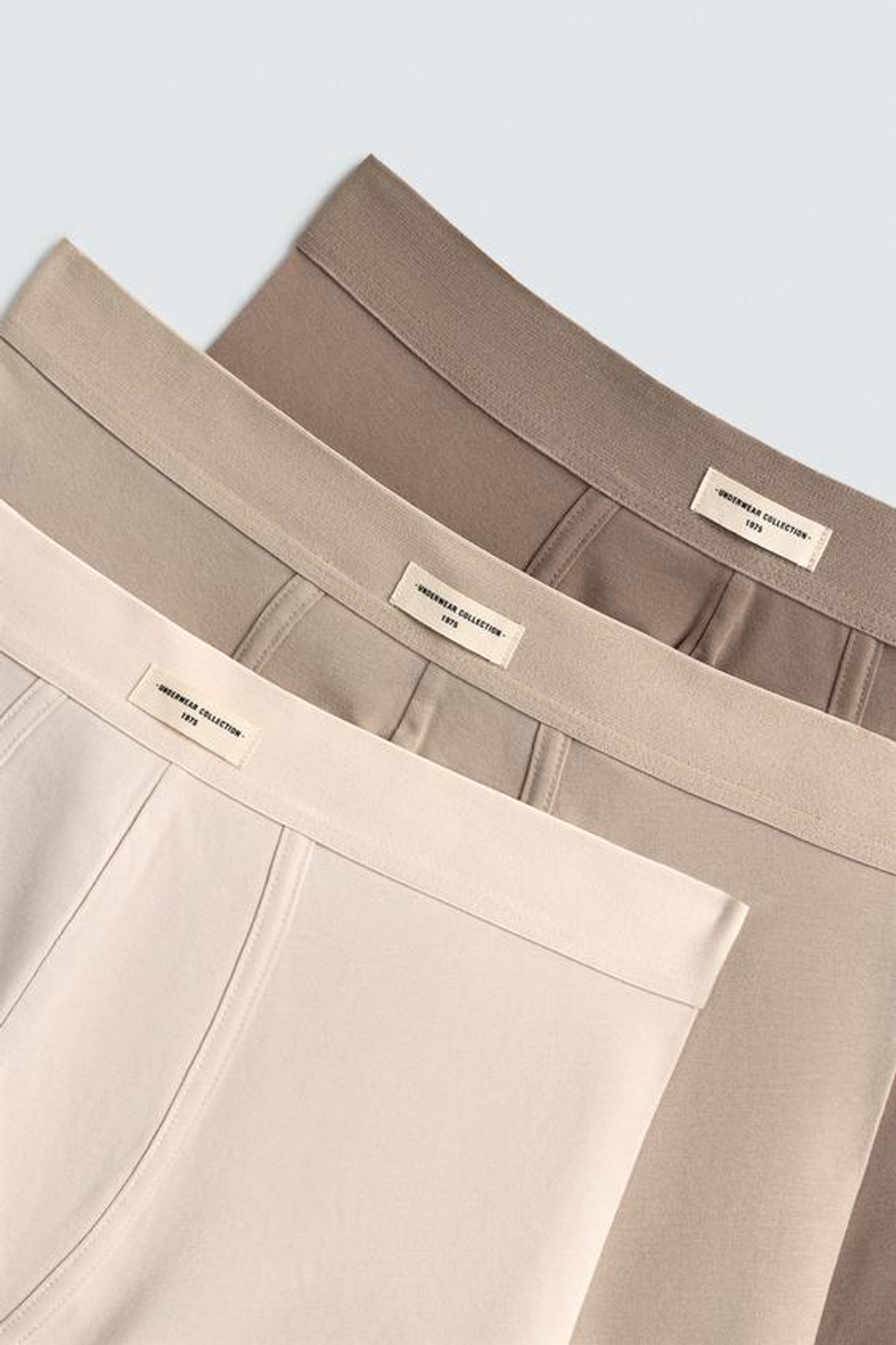 ZARA НАБОР ИЗ ТРЕХ ТРУСОВ-БОКСЕРОВ SOFT, РАЗНОЦВЕТНЫЙ