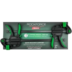 Набор струбцин 2пр. RockFORCE RF-38406