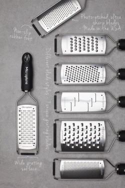 Microplane Терка Жюльен Gourmet черная 45003