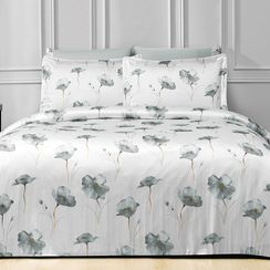 Постельное белье DITSY серый жатка deluxe TIVOLYO HOME Турция