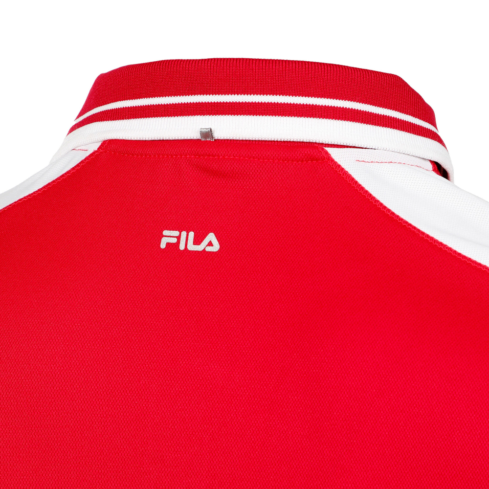 Мужское теннисное поло Fila Allan Polo Men - Red, White