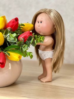 Кукла для девочки виниловая 23см Маленькая Мия без одежды (3199W1)