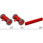 Подвижная платформа 46x26x21 см для конструктора 10"