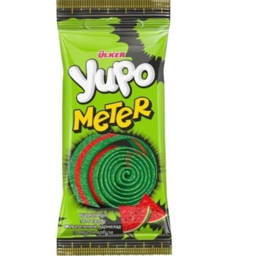 YUPO ROLLMETRE LIQ жев конфета Арбуз 50г