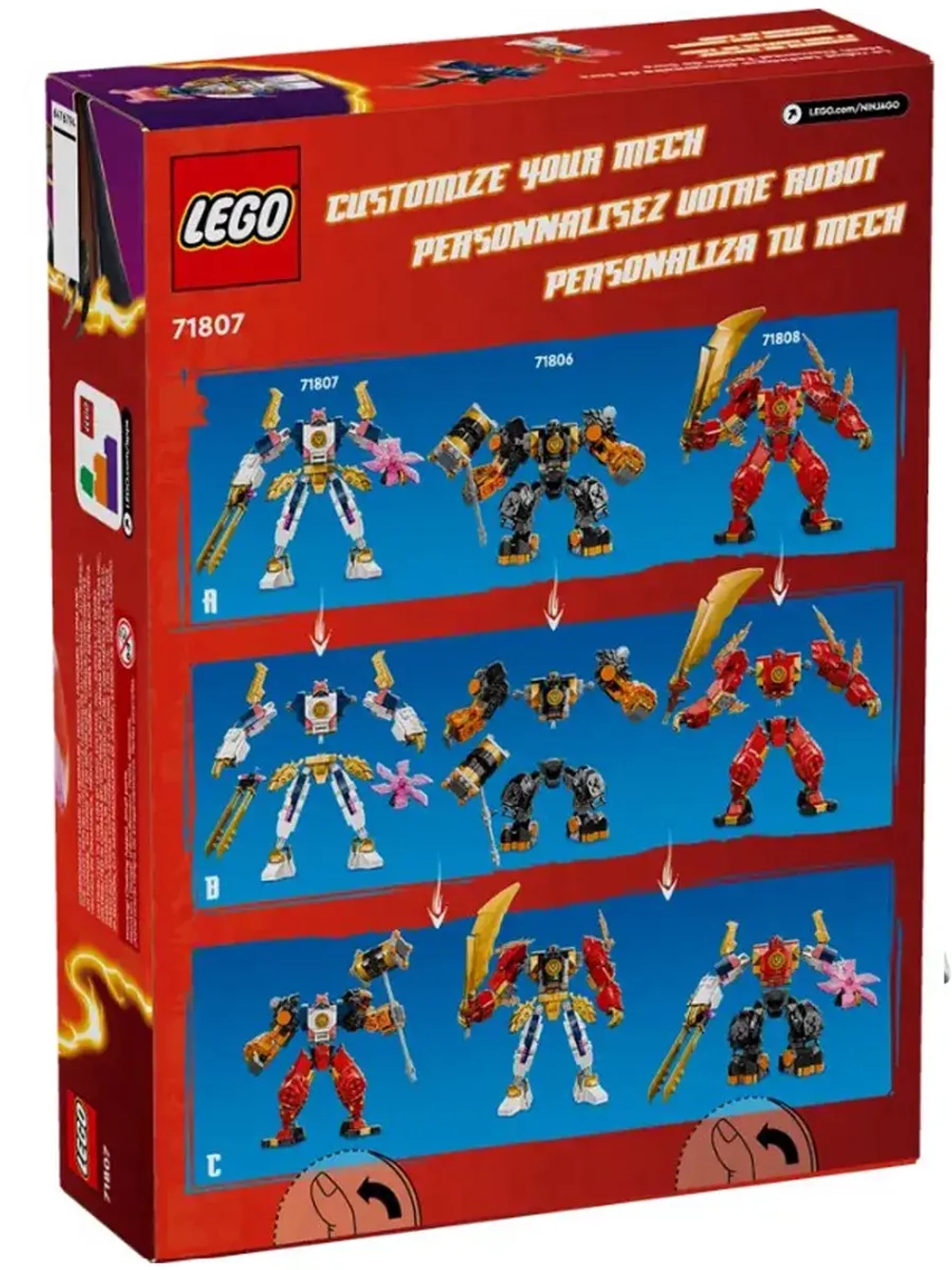 Конструктор Лего Ниндзяго Техно-робот Соры Ninjago