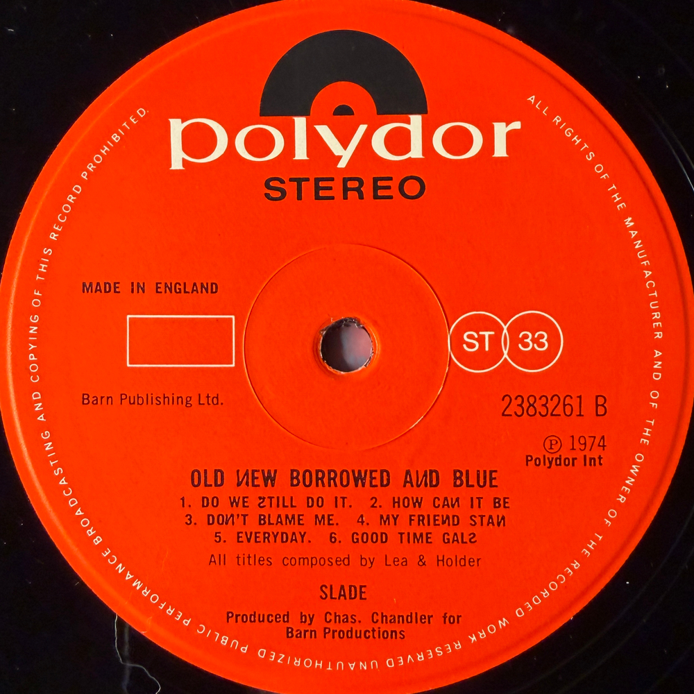 Slade - Old New Borrowed And Blue (Англия 1974г.)