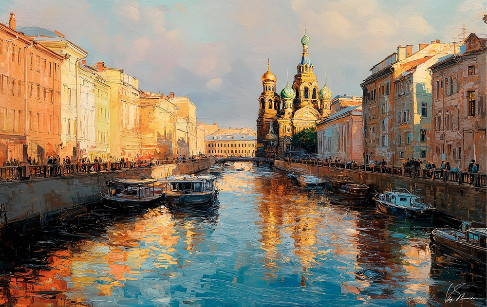 Картина на холсте Spb.ru/Санкт-Петербург