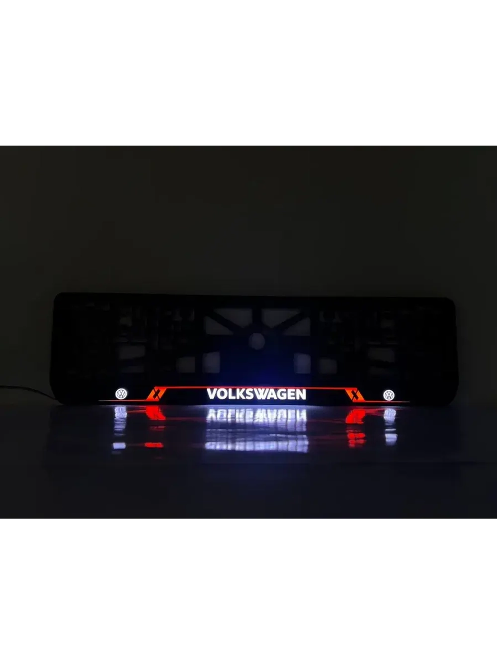 Рамка для номера с подсветкой RL. Volkswagen.