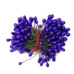 Тычинки для искусственных цветов 0,5х6см (вес 50гр ±3 гр) (10 фиолетовый)
