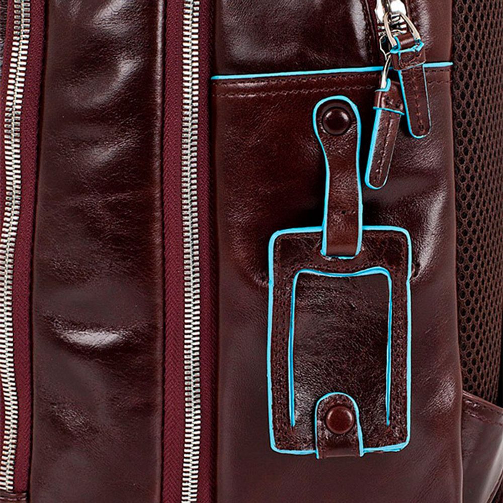 Рюкзак Piquadro Blue Square коричневый телячья кожа (CA1813B2/MO) 7