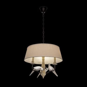 Подвесной светильник 3*Е14 LOFT1029A-2 коричневый Birds LOFT IT