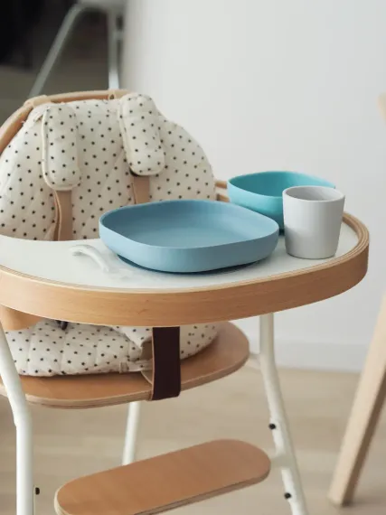 Набор посуды Beaba Coffrey Repas Silicone Jungle