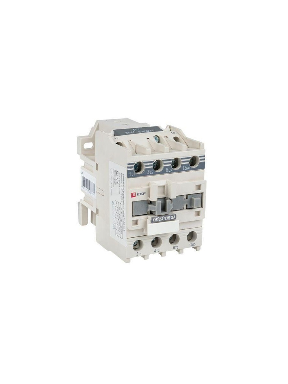 Контактор КМЭ 25А кат. 220В AC 1НЗ EKF ctr-s-25-220-nc