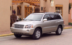 Порог Toyota Highlander 2001-2007 (1мм)