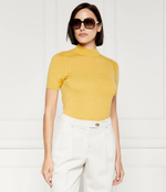 Хлопковый свитер merino Calvin Klein - горчичный(K20K207206)