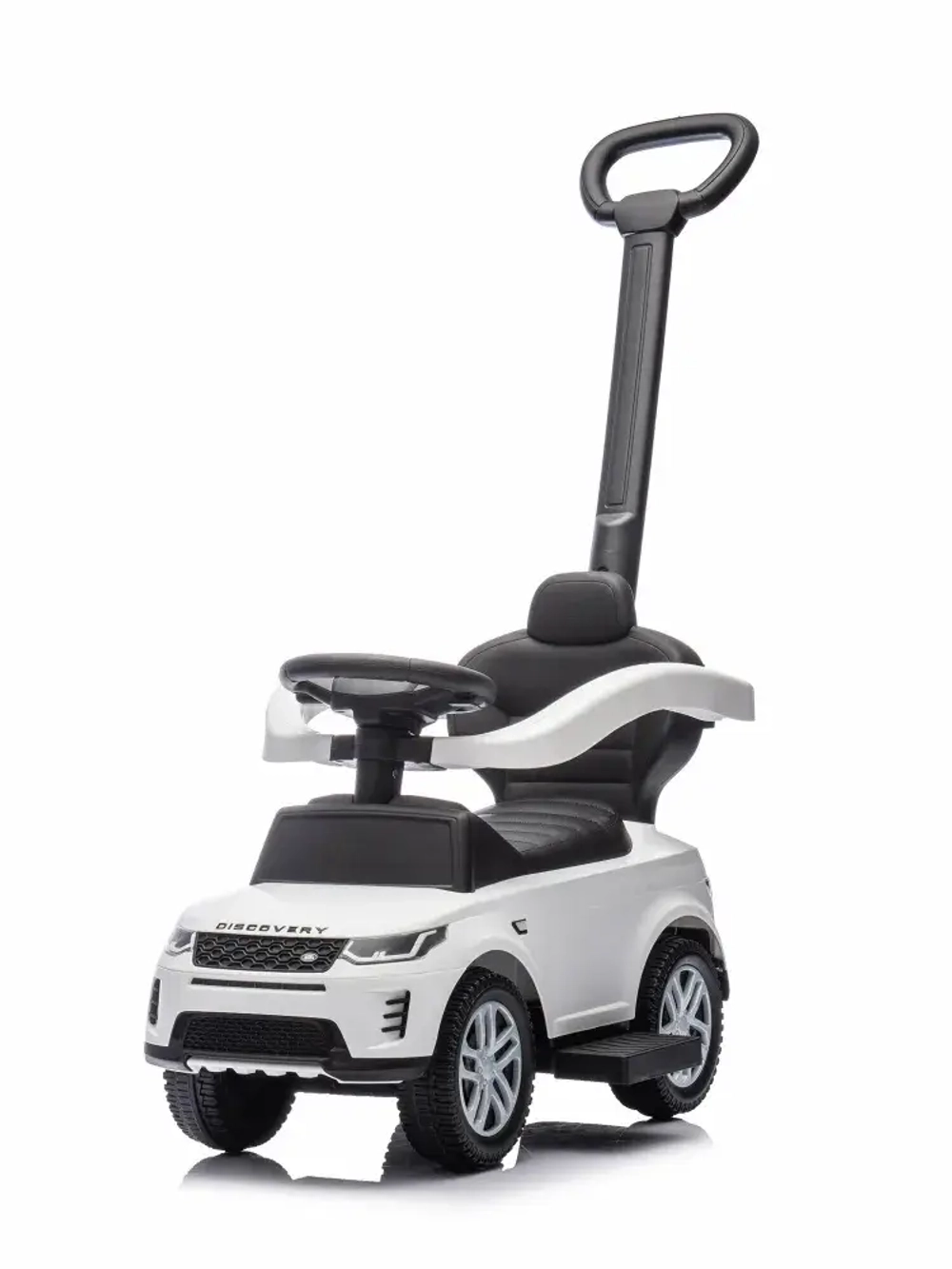 Каталка Sweet Baby Land Rover 641 White с ручкой