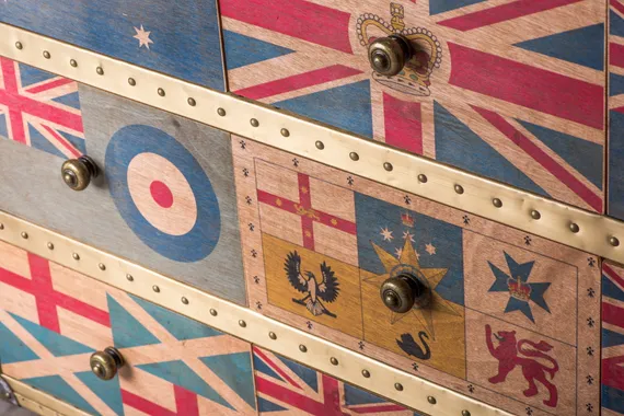 Комод Union Jack Sirius Jet