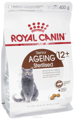 Royal Canin 400г Ageing Sterilised 12+ Сухой корм для стерилизованных кошек старше 12 лет